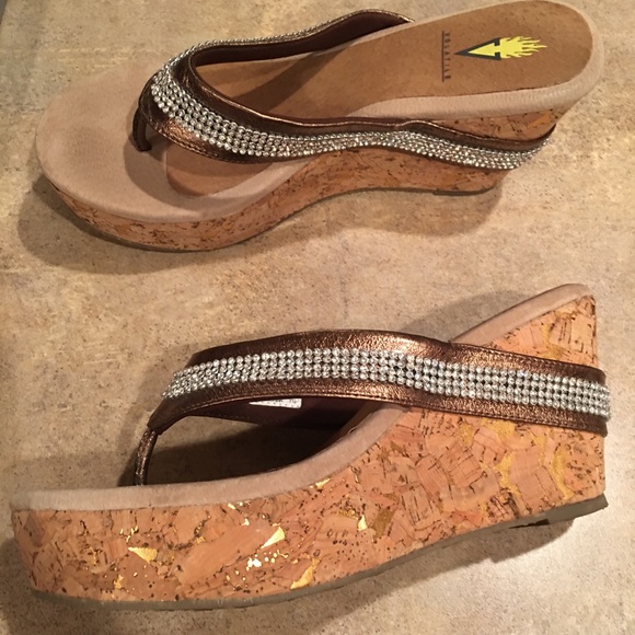 Volatile Shoes - Women’s wedge shoes worn only a couple of times